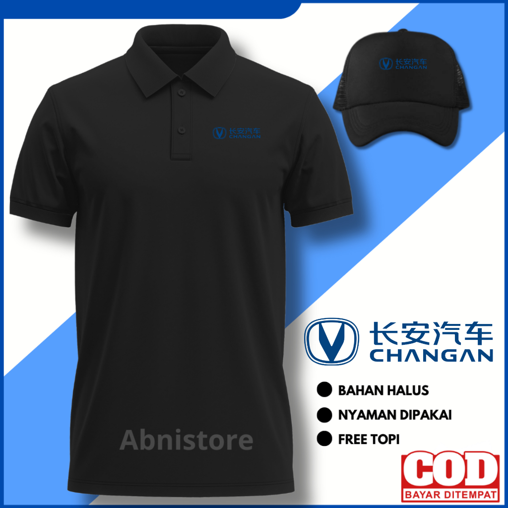 Changan Motors เสื้อโปโล Changan Motors Shirt Changan Motors Collar Shirt