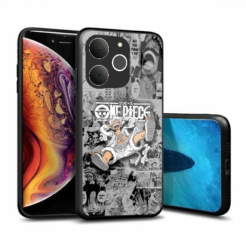 [K06] Softcase Glass สําหรับ Realme Note 70 / Note 70T เคสเคลือบเงา Realme Note 70 / Note 70T Case R