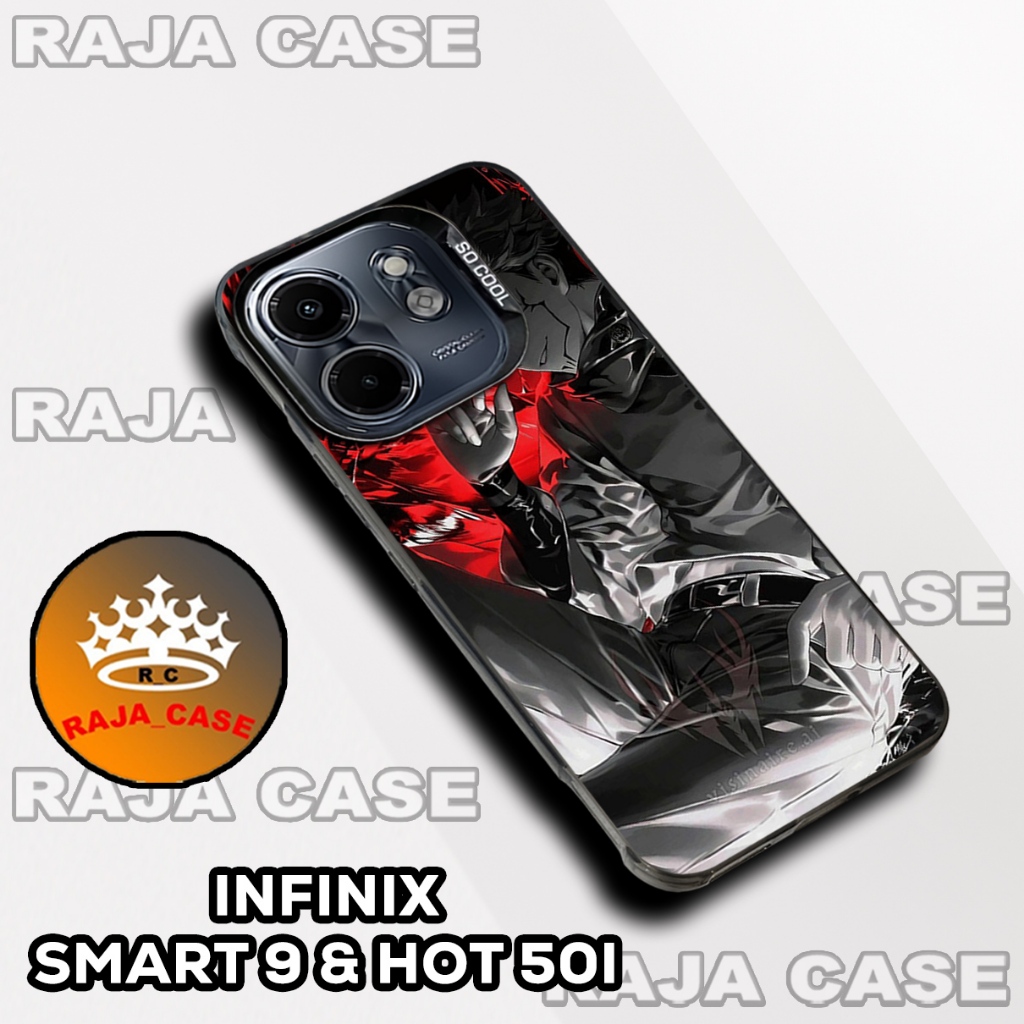 INFINIX SMART 9 & HOT 50I HP Case/Silicone Softcase/RC33/ANIME Motif/ INFINIX SMART 9 & HOT 50I Soft