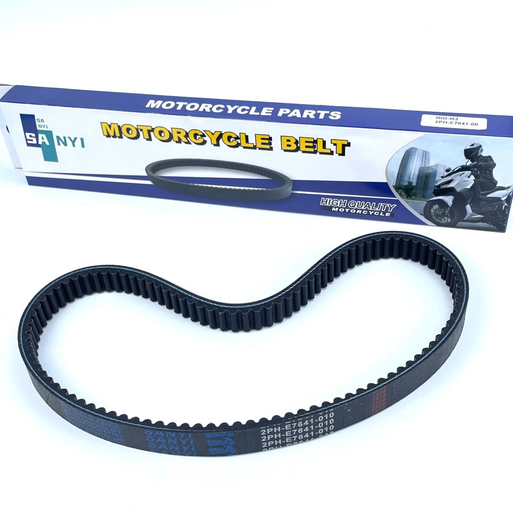 ใหม่ VANBELT V-BELT MOTOR Mio M3, Mio Z, Soul GT 125, Fino 125, X-Ride 125, Mio S 125, Mio GT, FreeG