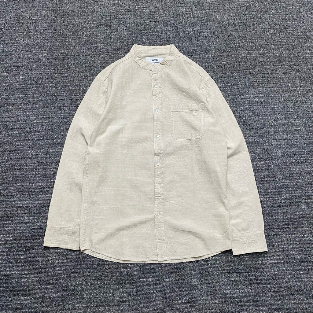 KEMEJA WMB Shanghai + Stripe Wmb Shirt