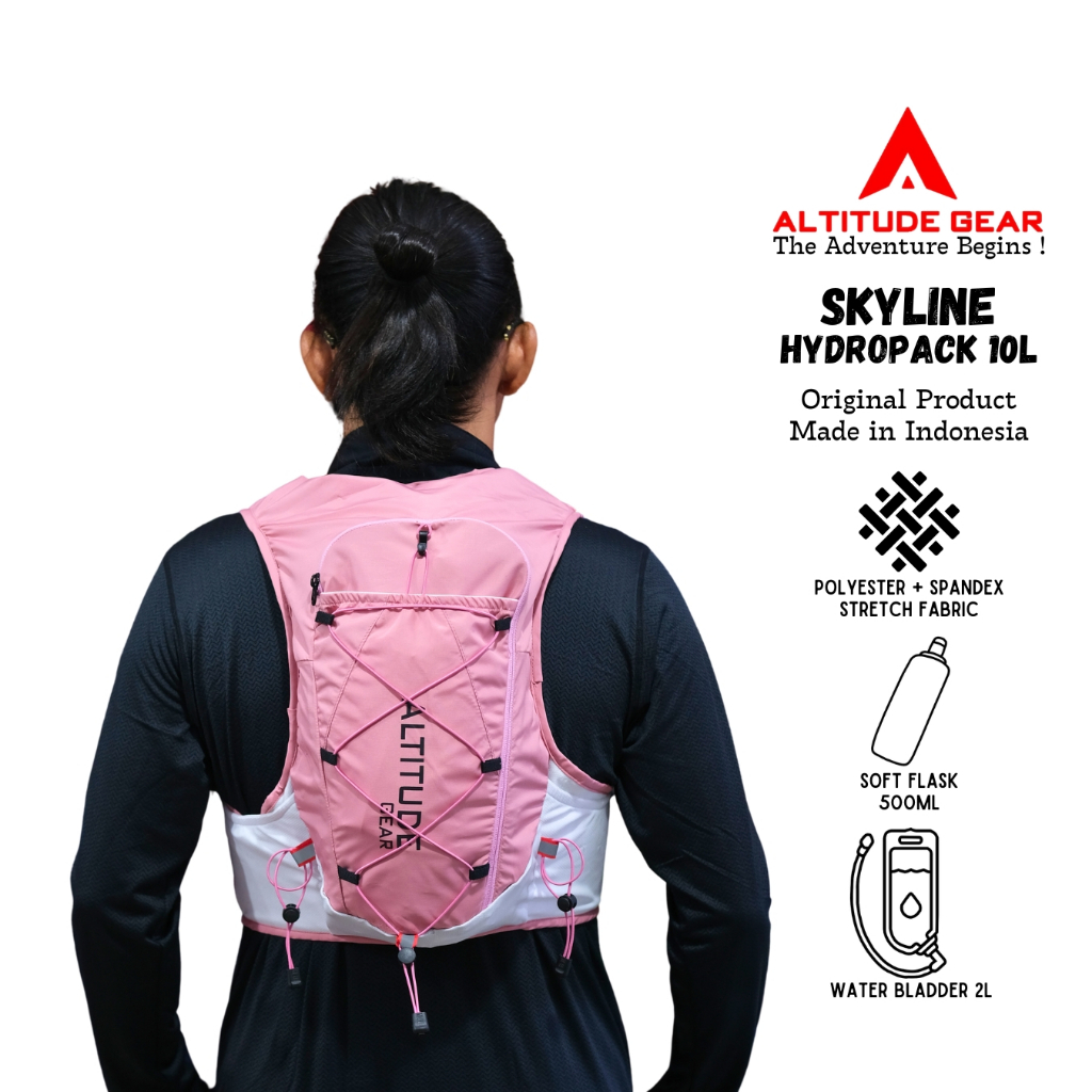 Unisex Sport Altitude Gear Skyline Hydropack Vest กระเป๋าวิ่ง