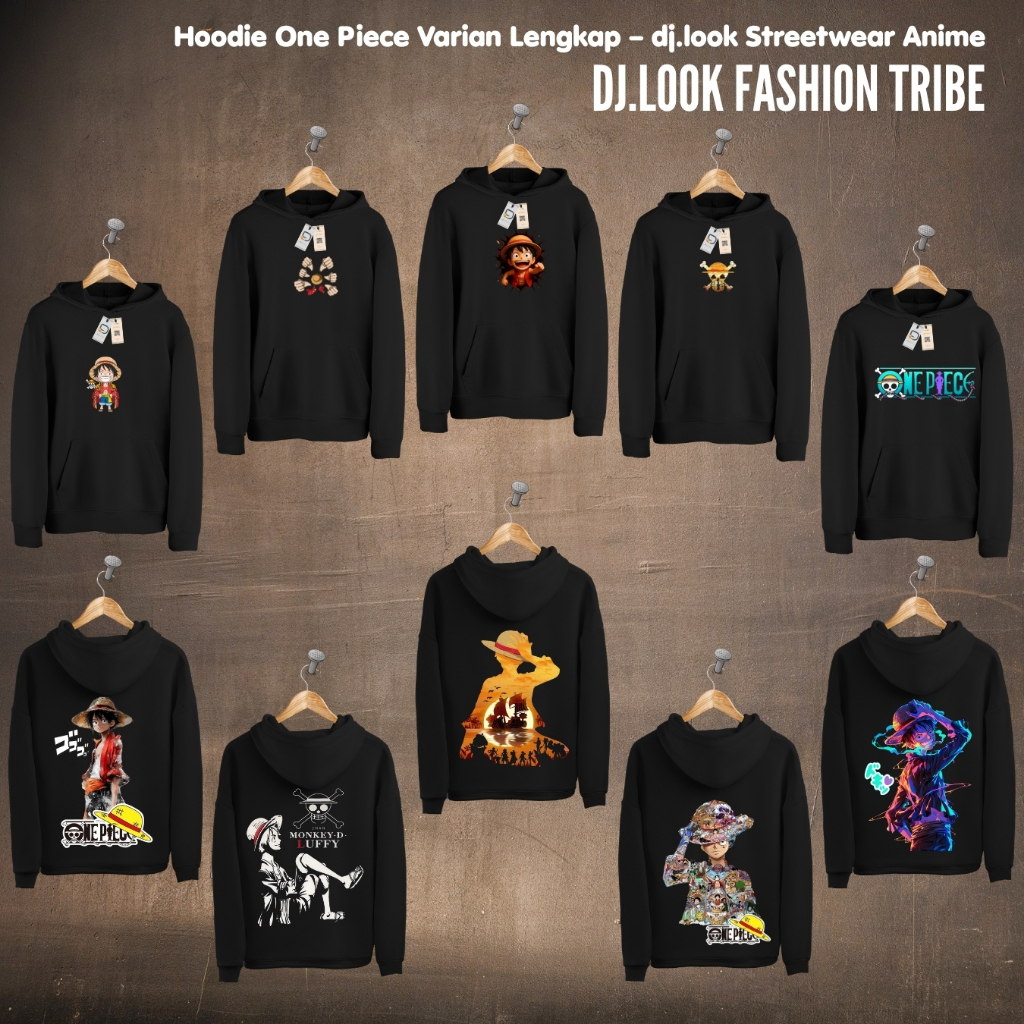 One Piece Hoodie Complete Variant – dj.look Streetwear Anime
