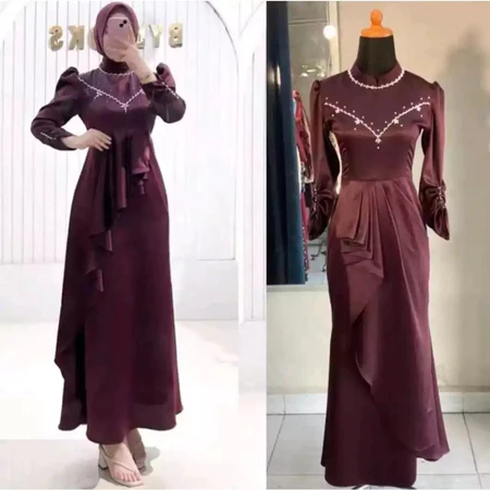 KARISMA PREMIUM SATIN SILK GAMIS EID 2025 รุ่น LATEST