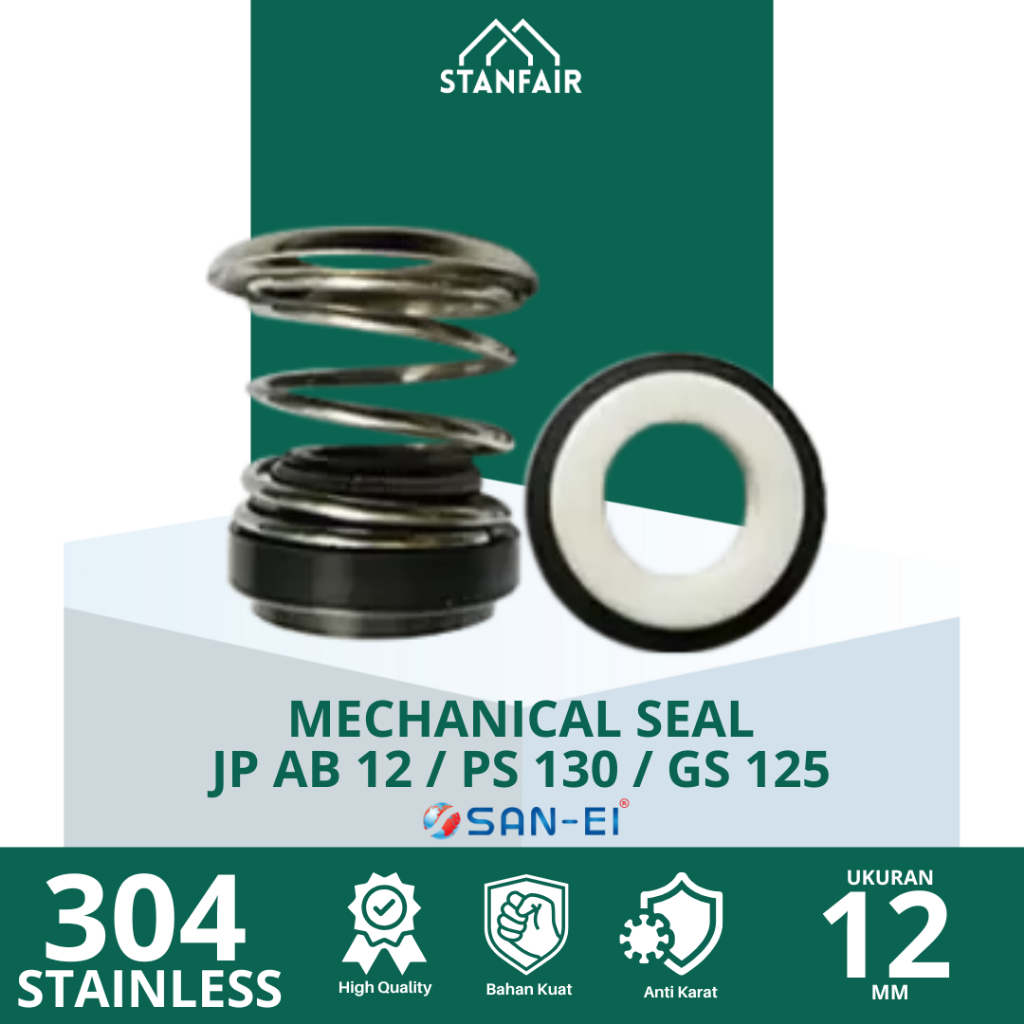 San Ei Mechanical Seal JP AB 12 / PS 130 / GS 126 / GS 125 / Mechanical Seal San Ei ปั๊มน้ํา