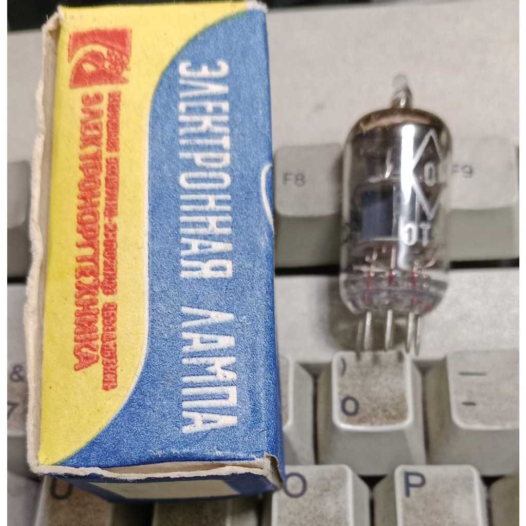 หลอดอิเล็กตรอน 6J2P-EV OTK 6J2P/ 6AS6/ 5725/ 6ZH2P Pentodes NOS