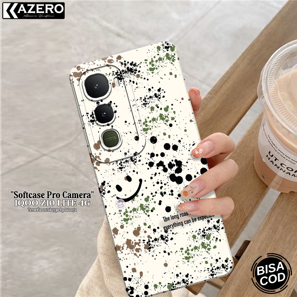 Softcase Hp IQOO Z10 LITE 4Gแฟชั่นล่าสุดกรณีความงามIQOO Z10 LITE 4GซิลิโคนProกล้องIQOO Z10 LITE 4G K