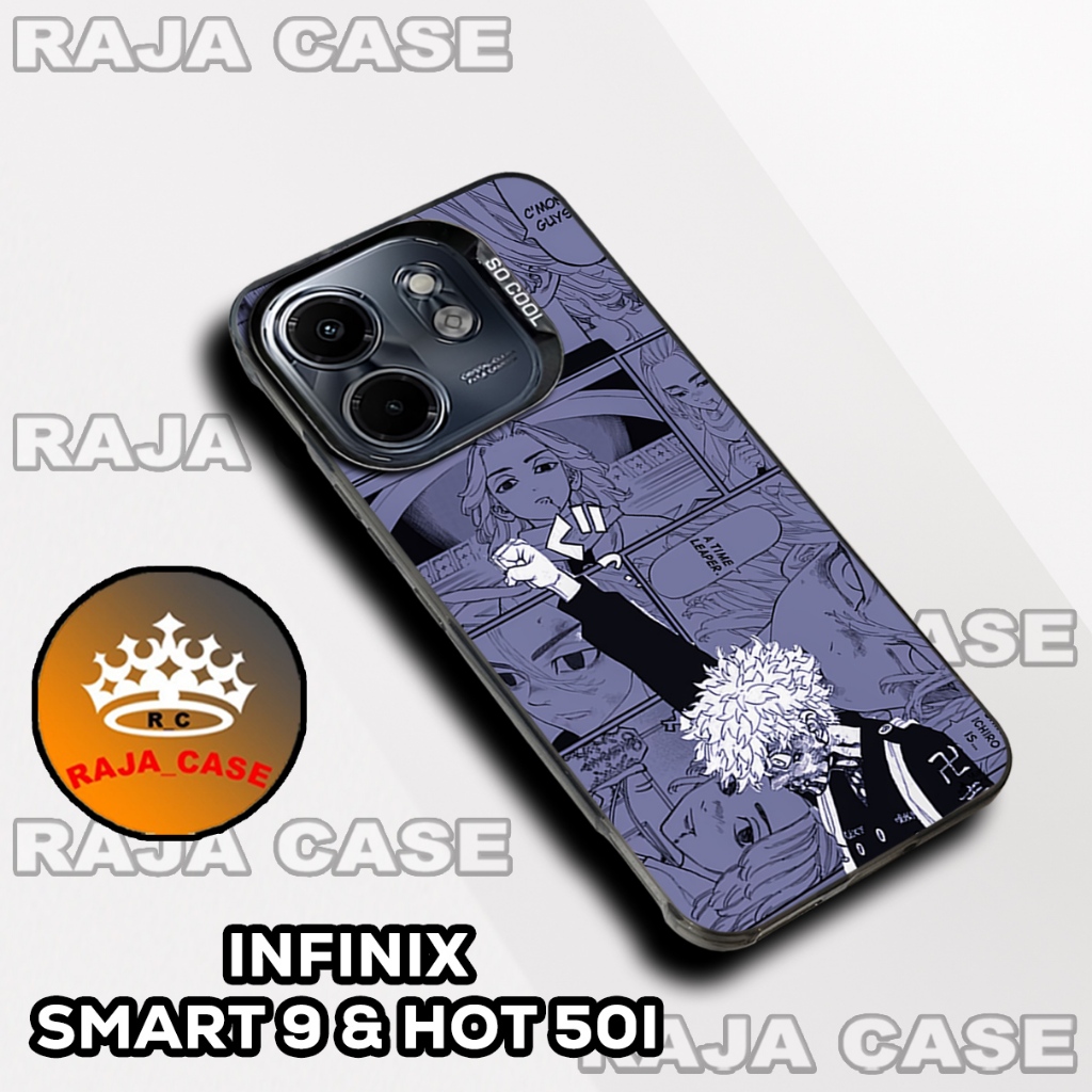 INFINIX SMART 9 & HOT 50I HP Case/Silicone Softcase/RC43/ANIME Motif/ INFINIX SMART 9 & HOT 50I Soft