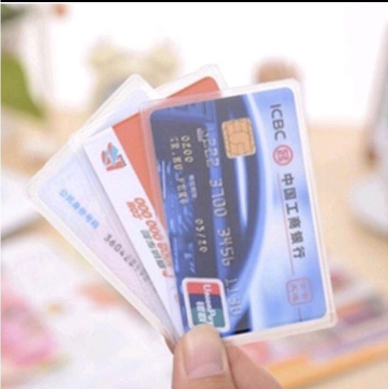 การ์ดพลาสติก 10 ชิ้น / ปกการ์ด e-Toll / ปก SIM / ปก KTP e-KTP