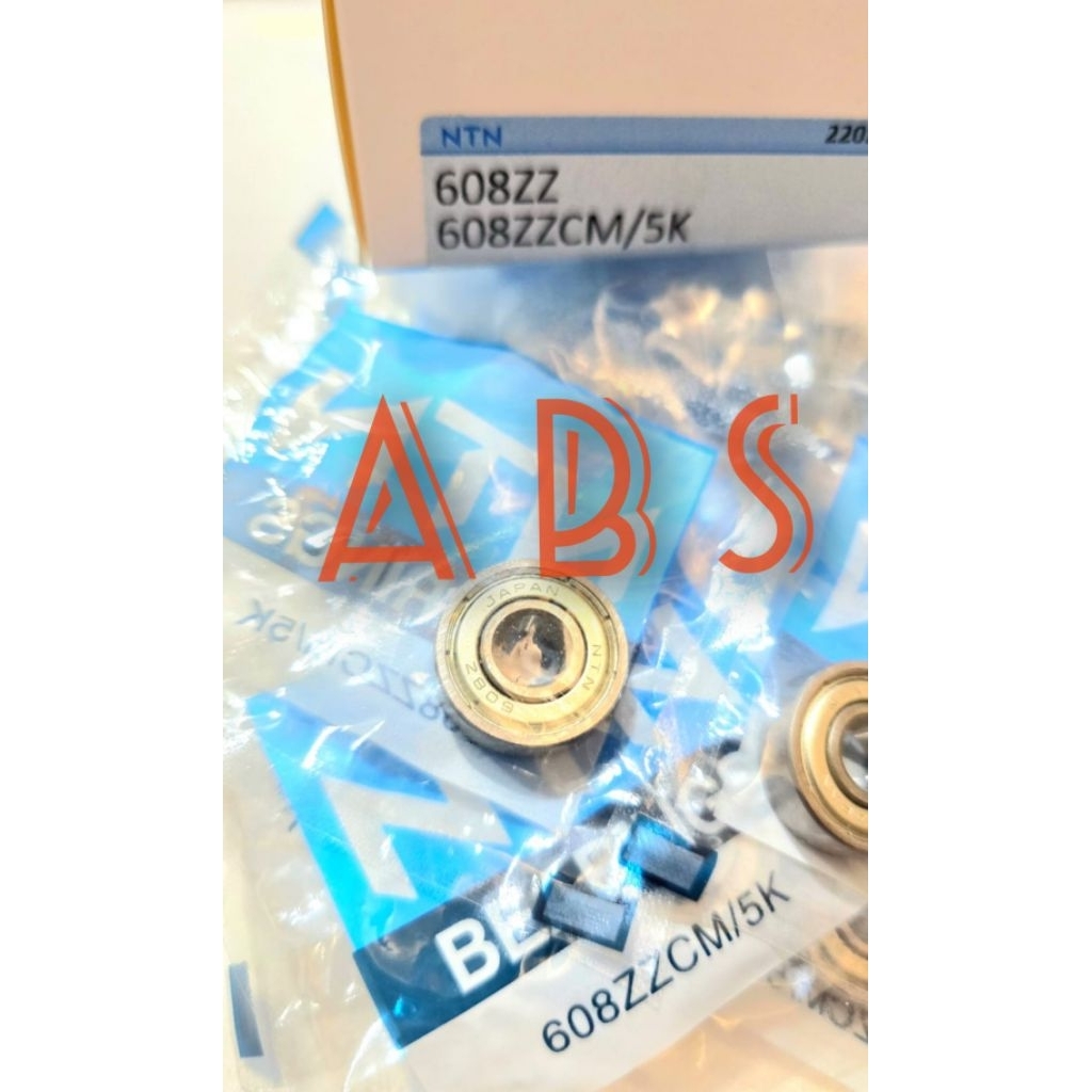 BEARING 608 ZZ NTN IRON CAP 8X22X7MM