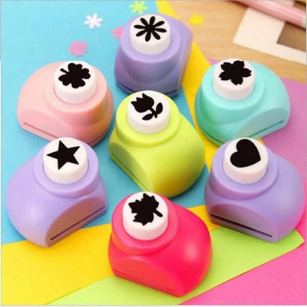 MINI PAPER CRAFT PUNCH SMALL DRAWING SHAPE PAPER PUNCH