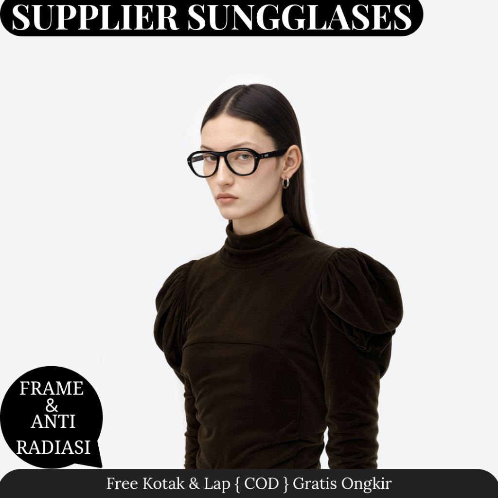 GM OAA แว่นตากรอบแฟชั่นป้องกันรังสียูวีระดับพรีเมียม - ใหม่