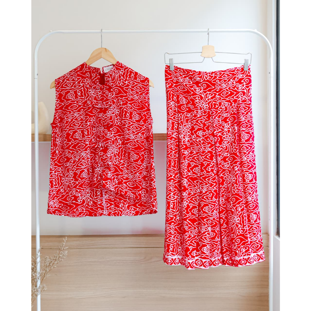 QIPAO ชุดหนึ่งชุด QIPAO BATIK SLEEVELESS TOP BATIK ชุด SLEEVELESS RIBBON TOP ผู้หญิง SLEEVELESS BATI