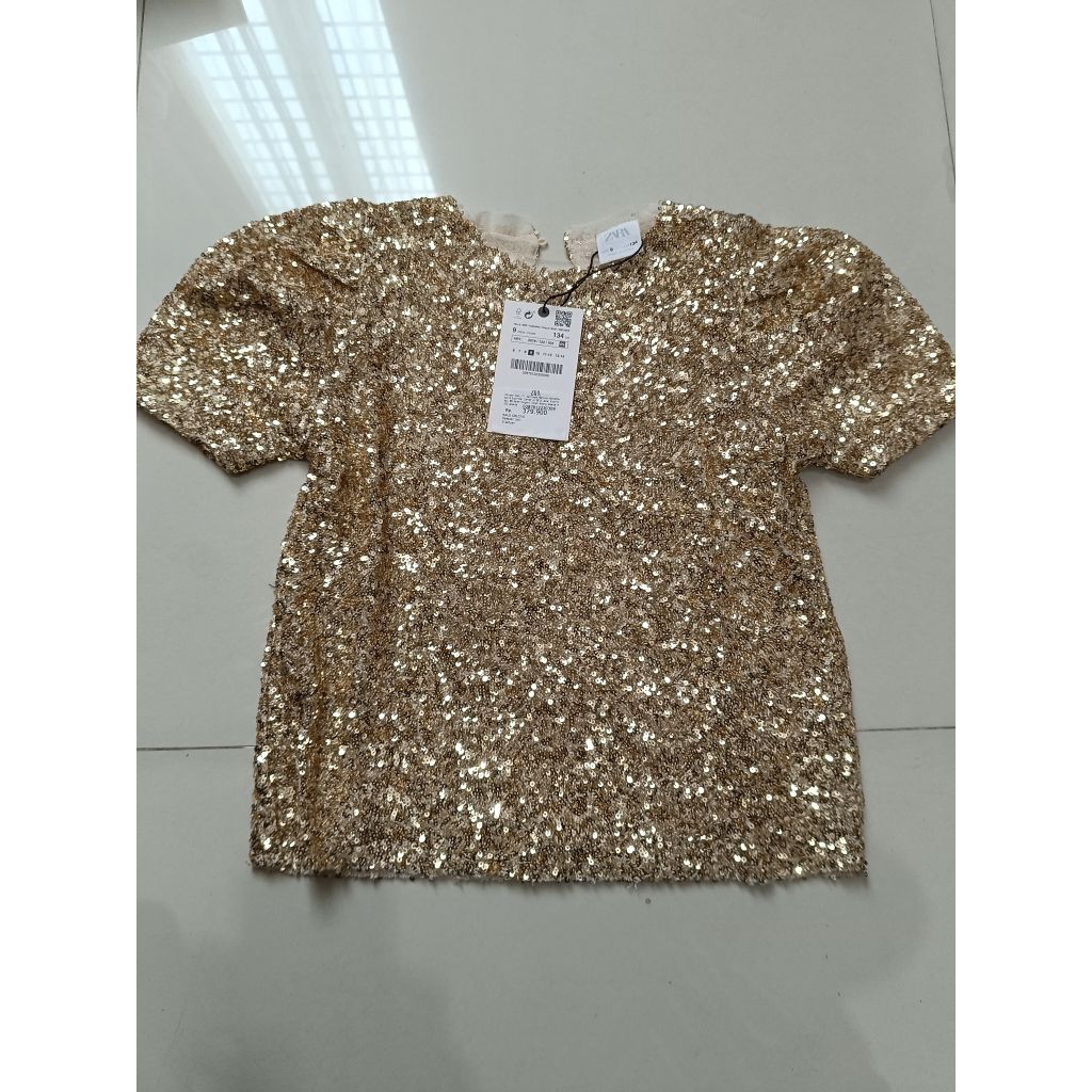 Zara Kid Blink Kids Top อายุ 9 - 134 cm ORIGINAL & NEW