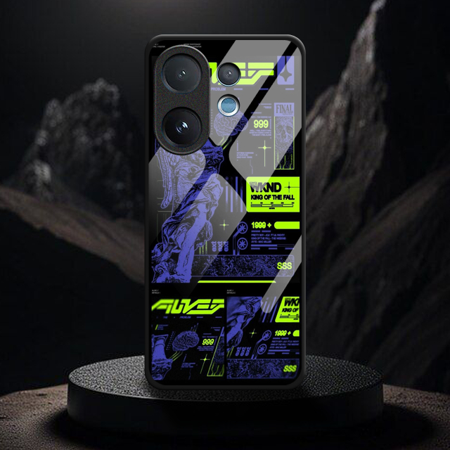 เคสกระจก Vivo V60 5G ใหม่ล่าสุด [SF176]