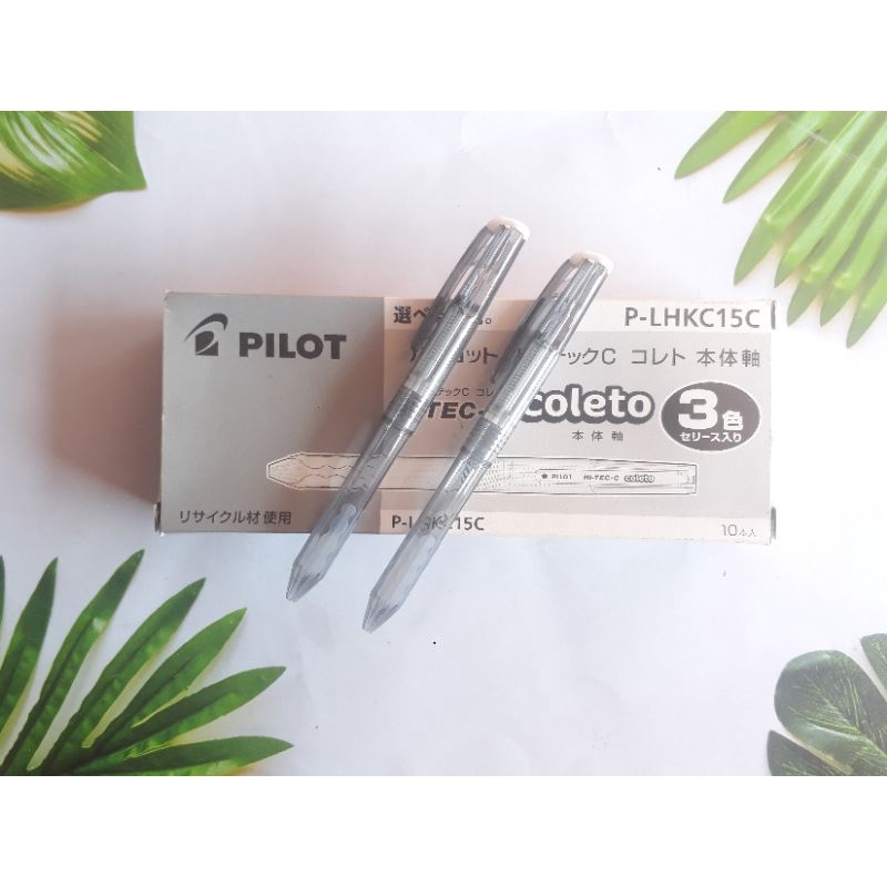 Pilot Hi-Tec-C Hi Tec C Coleto P-LHKC15C บรรจุ 3 ตลับปากกาเปล่า (1 ชิ้น)