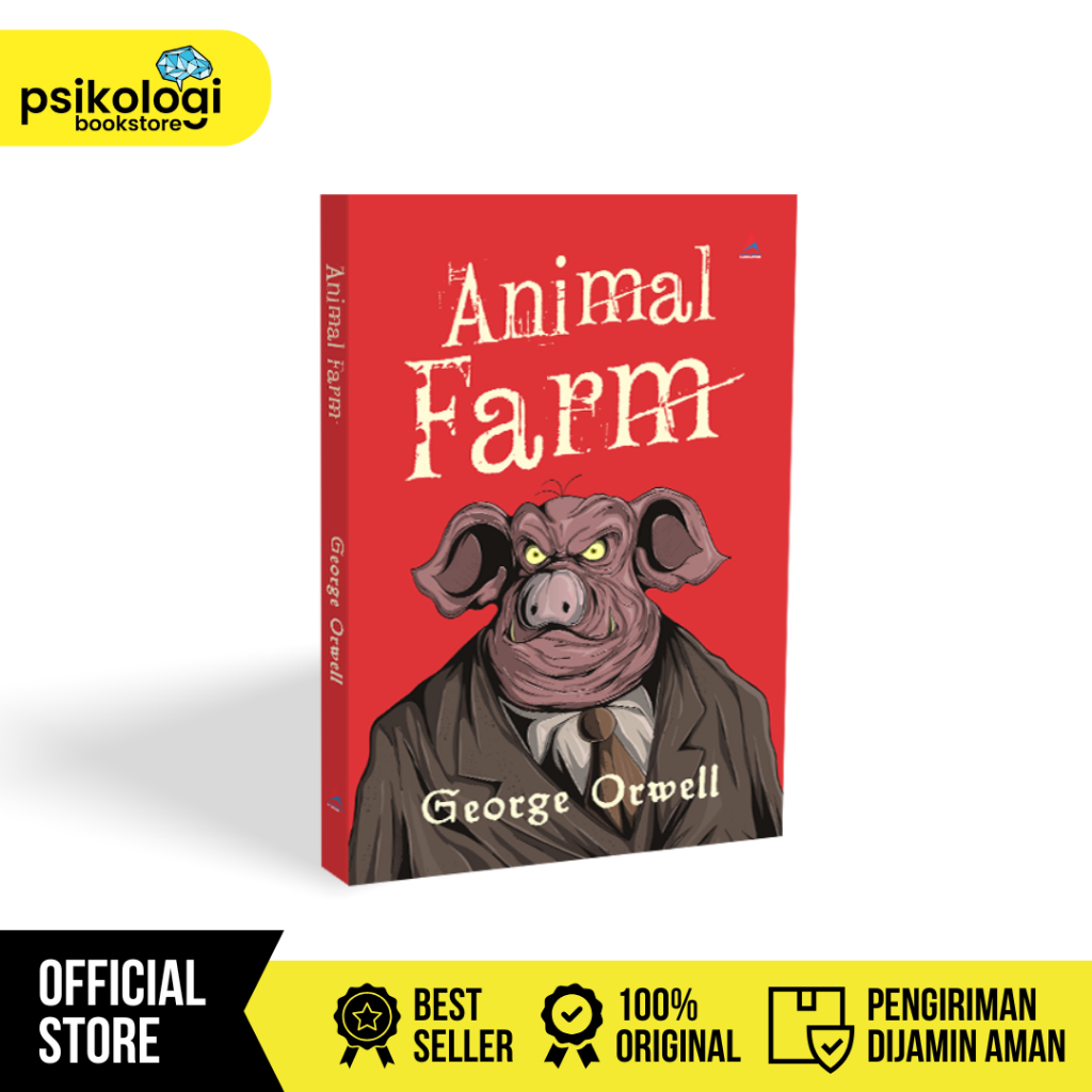 Animal Farm Novel - George Orwell - ร้านหนังสือจิตวิทยา