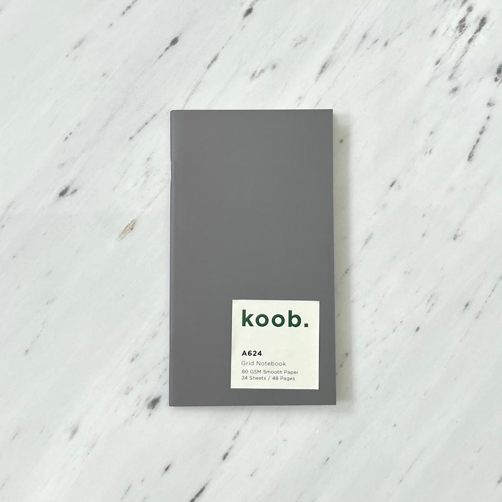 A624 Koob. A6+ Refill Notebook Grid Box Notebook