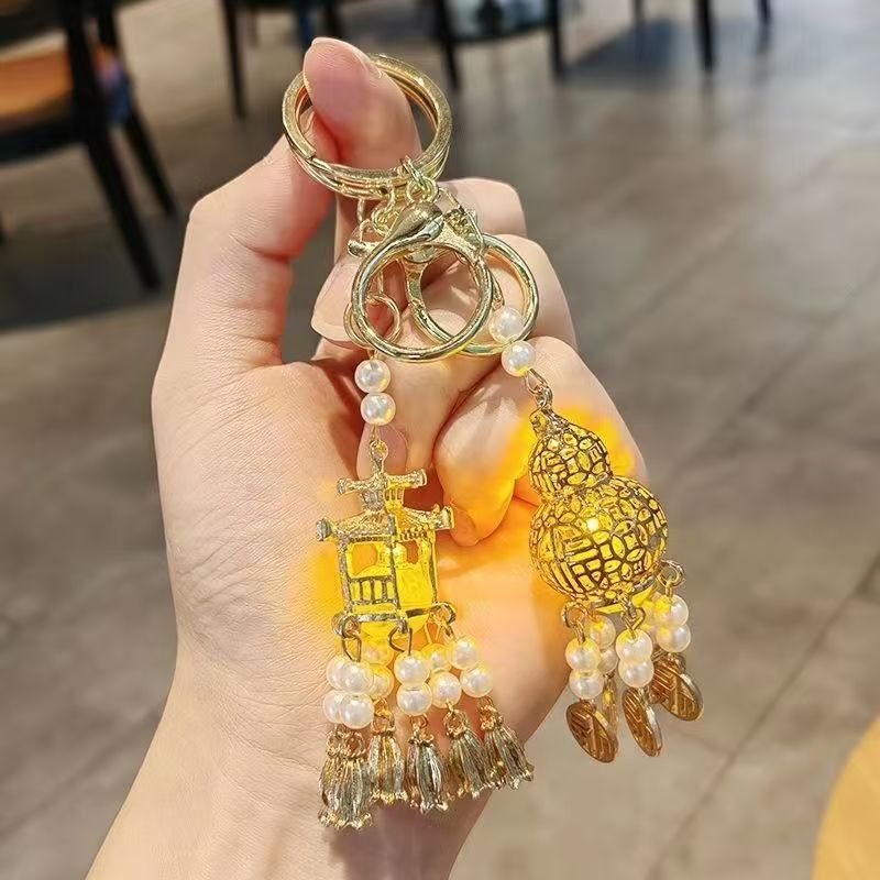 GUNGAN Oriental Motif พวงกุญแจ LED P037