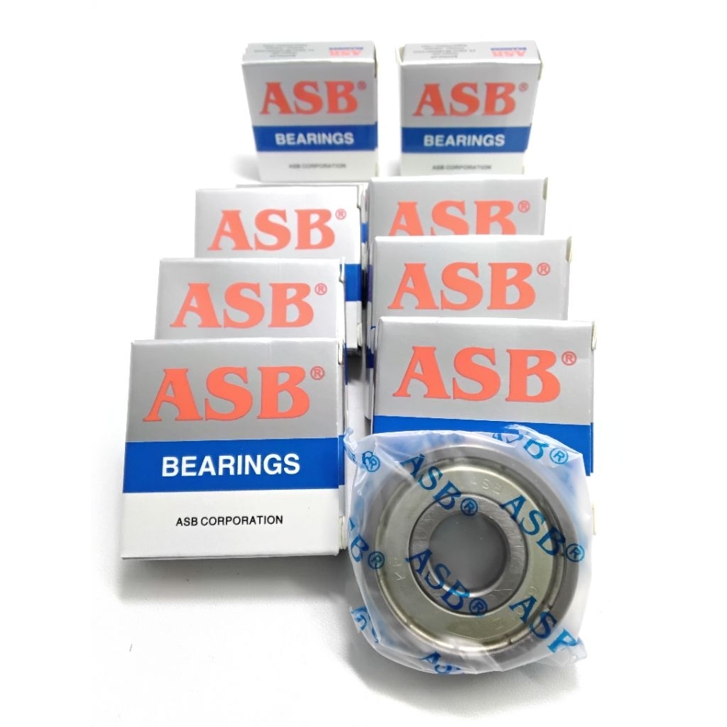 (WHOLESALE 10 ชิ้น) KLAR FRONT WHEEL BEARING 6301-ZZ ASB LAHAR LAKER BALL BEARING 6301ZZ