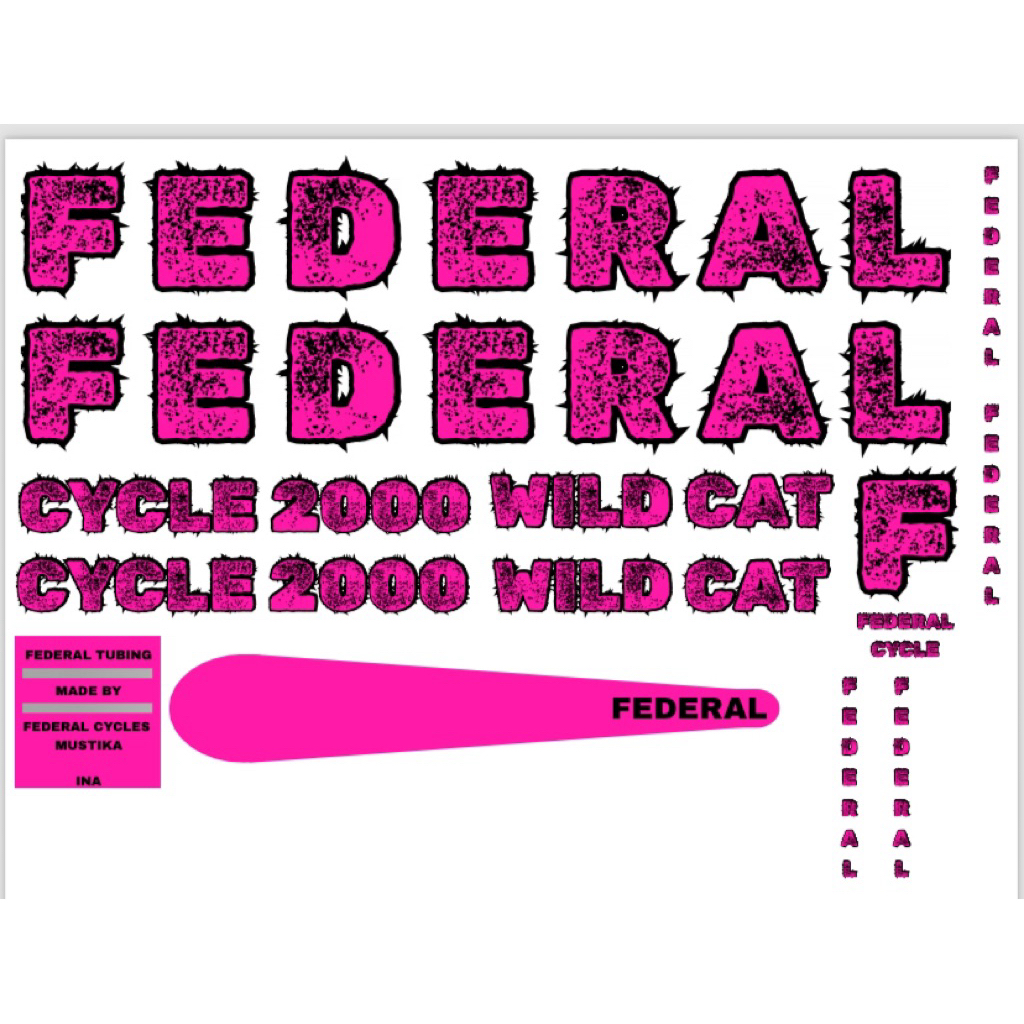 รูปลอกแมวป่า Federal