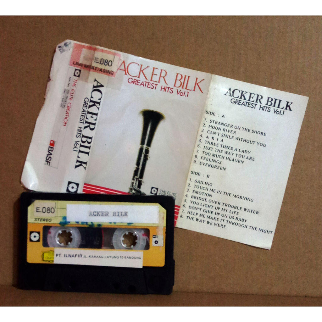 ACKER BILK - GREATEST HITS VOL 1 - เทปคาสเซ็ต