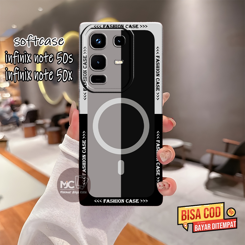 CASE INFINIX NOTE 50S NOTE 50X NOTE 50 NOTE 50 PRO LATEST - FASHION CASE - SOFTCASE PROCAMERA - MOTI