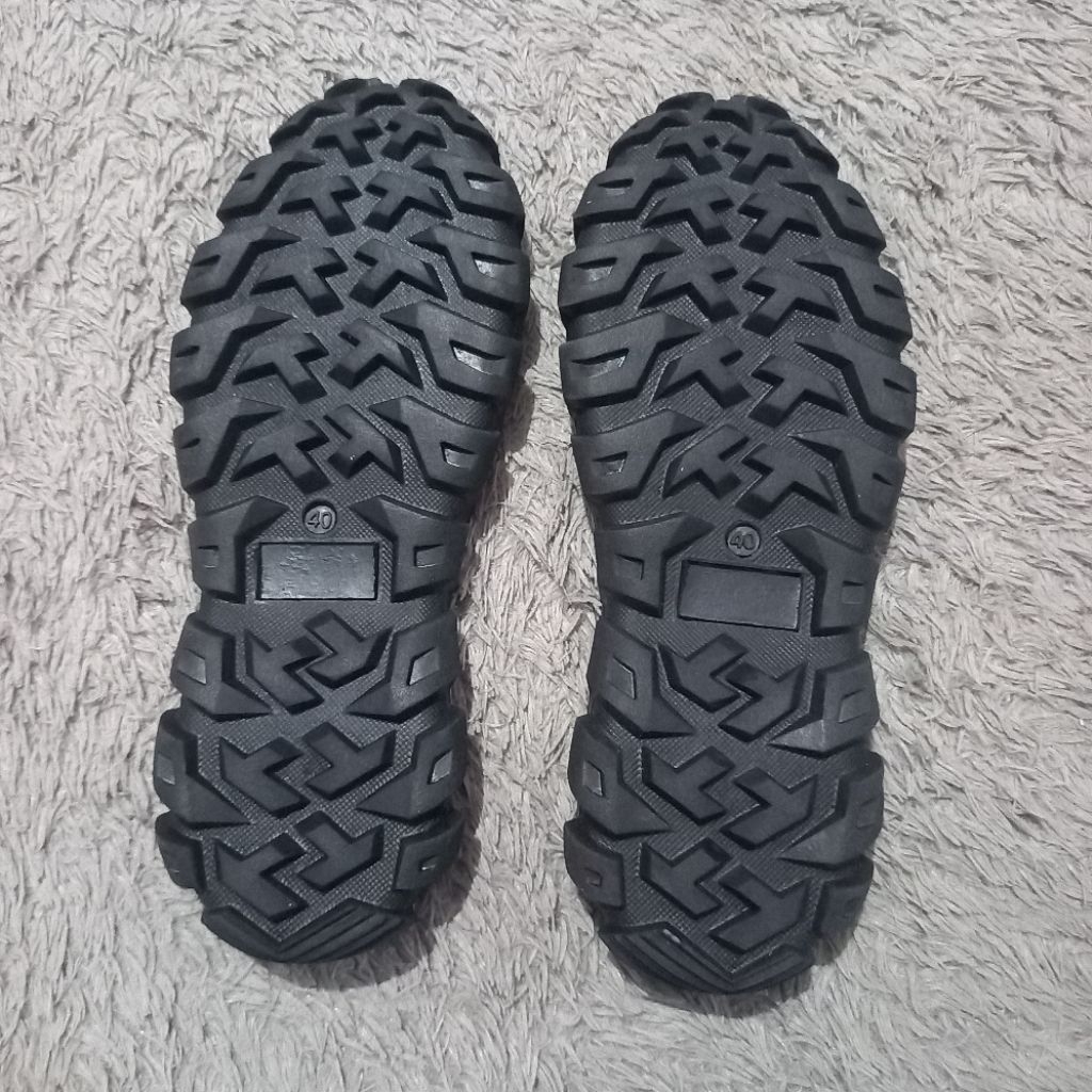 Outsole รองเท้าเซฟตี้ PDL Mountain Hiking Tracking Shoes Anti-Slip Strong ยืดหยุ่นยางแท้