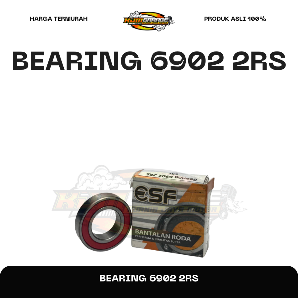 Grand Camshaft Bearing และ Pully Beat/Vario/Scoopy 6902 2RS ESF