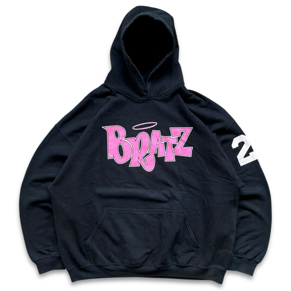 SIZE XL OVERSIZED - VINTAGE Y2K BRATZ OVERSIZED HOODIE - SECOND THRIFT