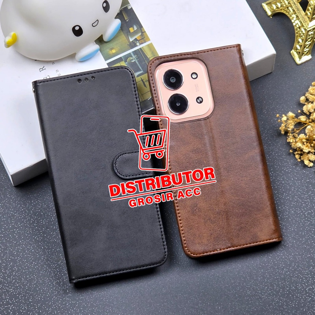 POCO C85 FLIP LEATHER CASE SWALLOW POCO C85