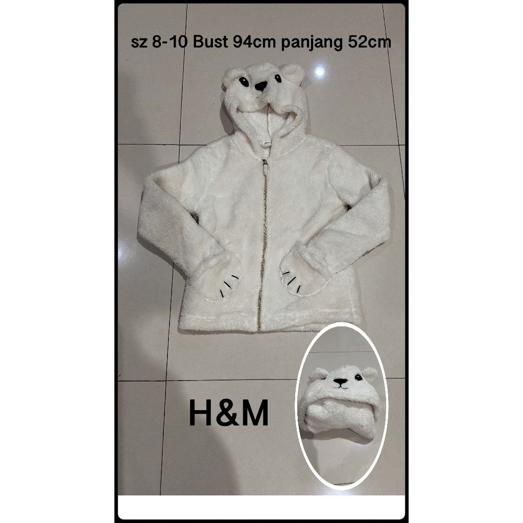 Preloved Winter Jacket H&M Zara Girls 225 233