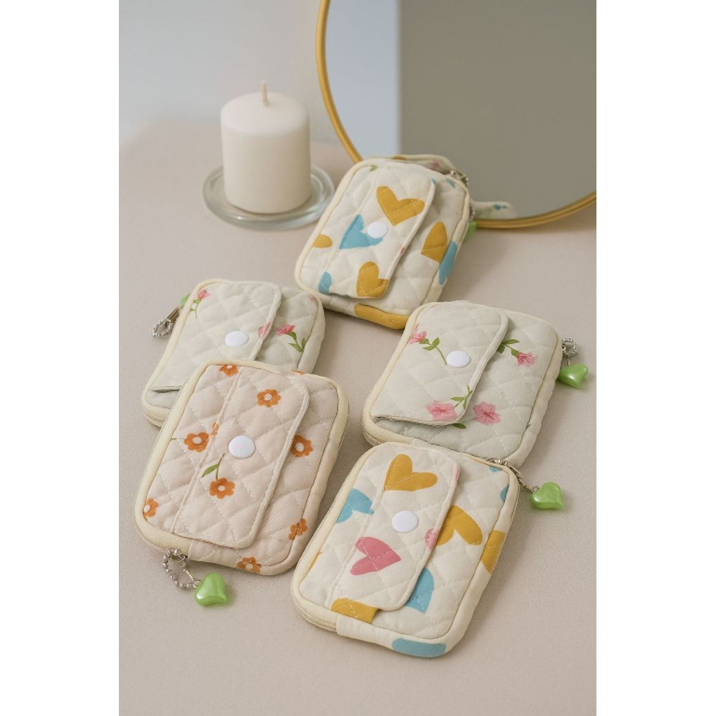 COIN WALLET, ARA POUCH, CUTE WALLET, MINI MAKEUP POUCH, CARD WALLET