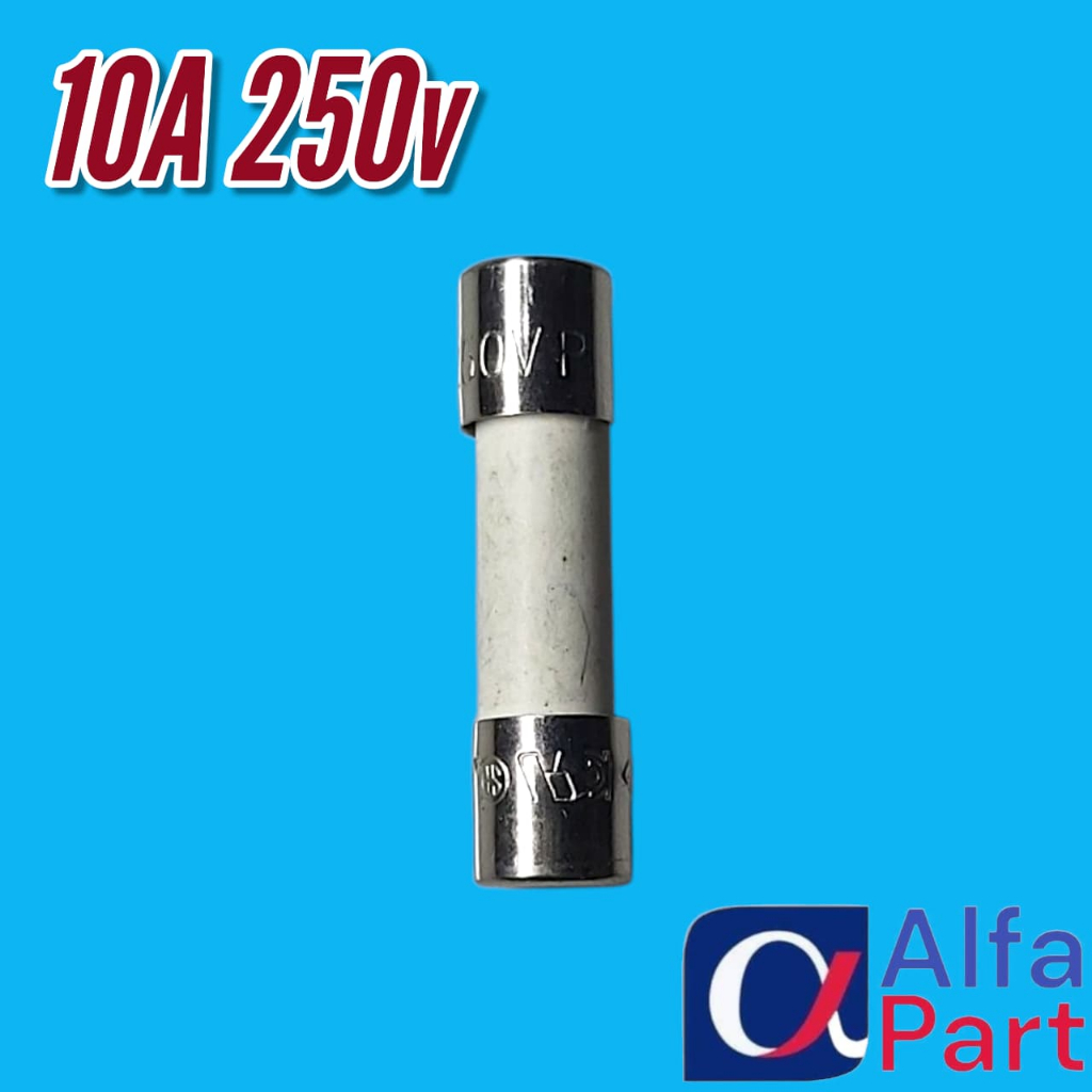 10 CAMPER 250V CERAMIC FUSE 10A 250V MINI CERAMIC FUSE