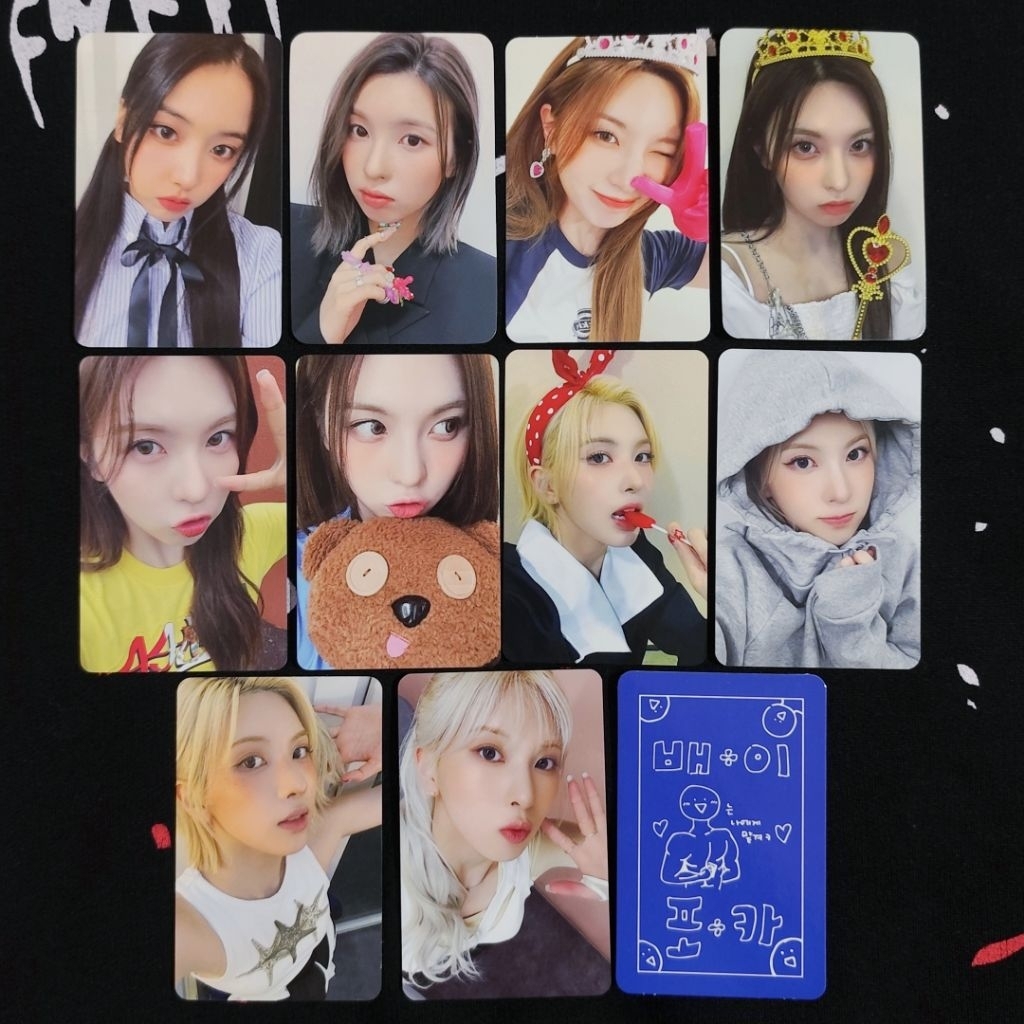 Photocard pc jiwoo bae nmixx