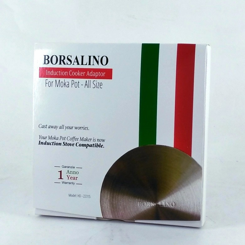 Borsalino ตัวแปลงเตาแม่เหล็กไฟฟ้า Moka Pot - อะแดปเตอร์เตาแม่เหล็กไฟฟ้า