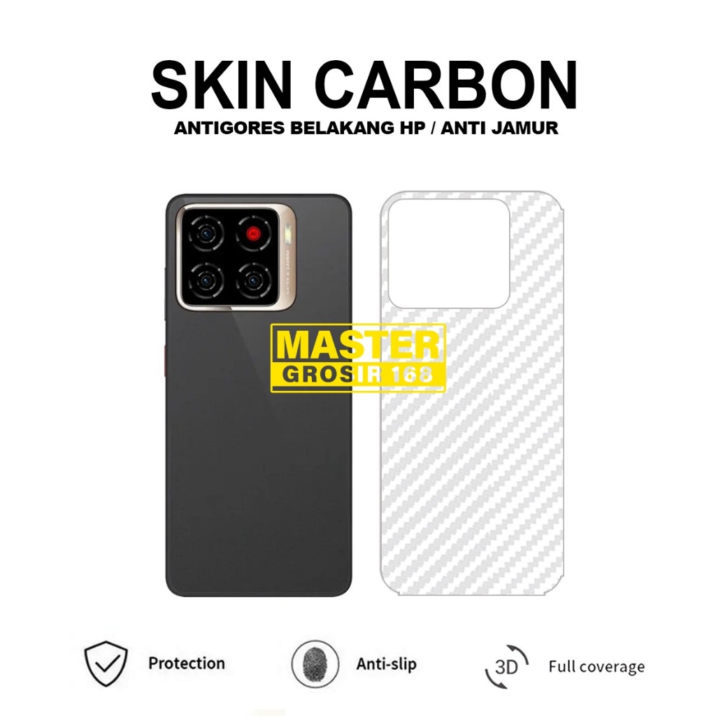 NUBIA A56 NUBIA A36 GARSKIN คาร์บอน ANTI-FUNGUS ANTI-SCRATCH BACK NUBIA A56 NUBIA A36 SCB1