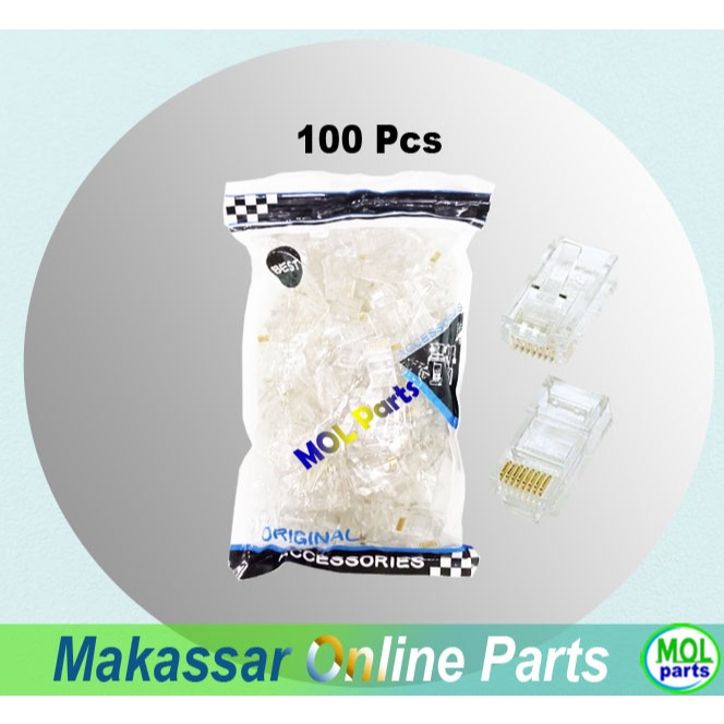 RJ45 Cat5 Cat 5 Cat5e Cat 5e UTP LAN Cable Connector