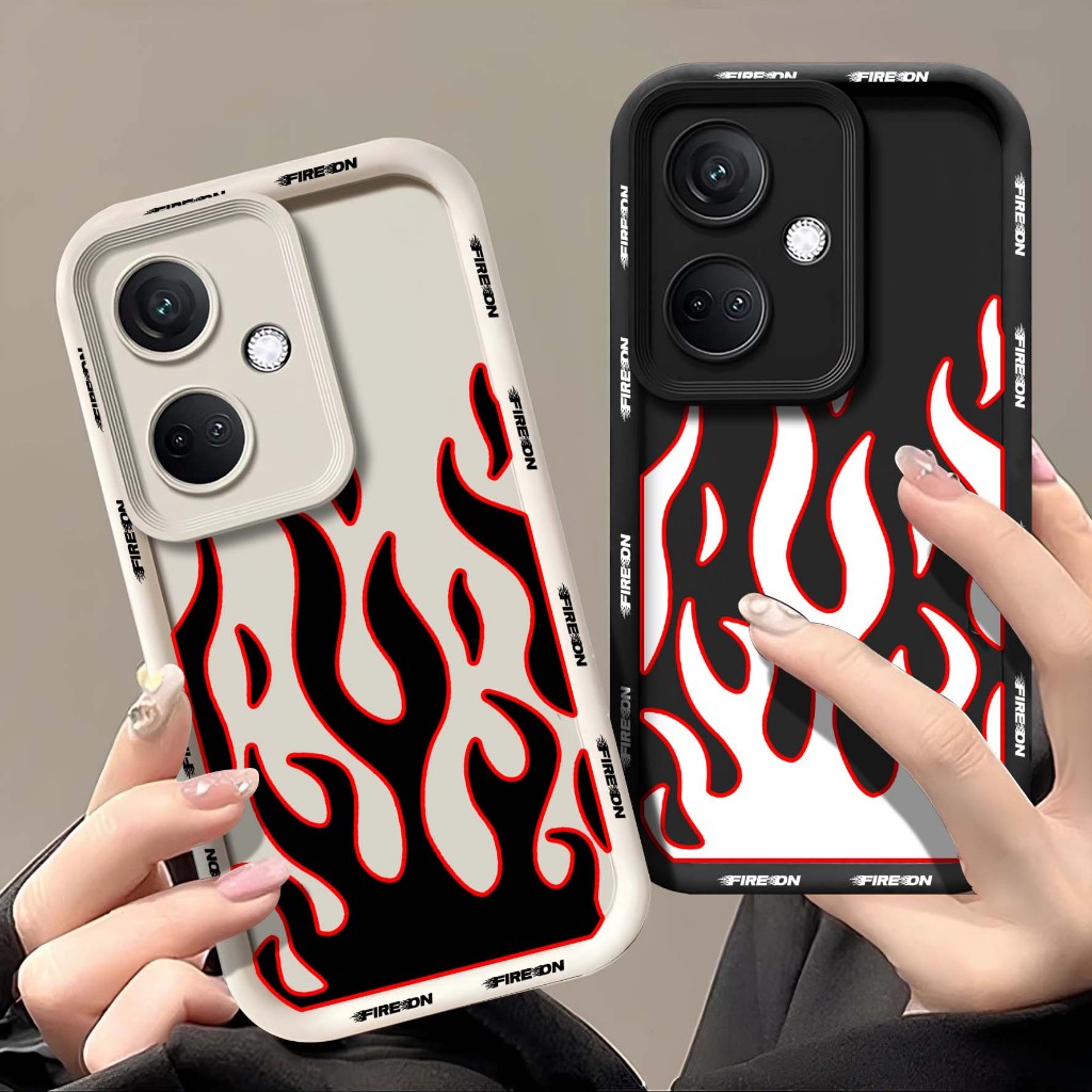 HP Softcase Rubber Pro Camera นูน Oppo A3X - เคสโทรศัพท์ Oppo A3X - เคสโทรศัพท์ Oppo A3X - ซิลิโคนโท