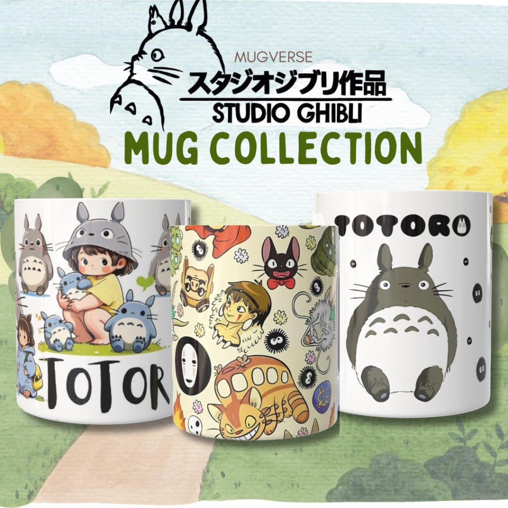แก้วธีม Ghibli (แก้วตัวการ์ตูน Ghibli แบบกําหนดเอง)