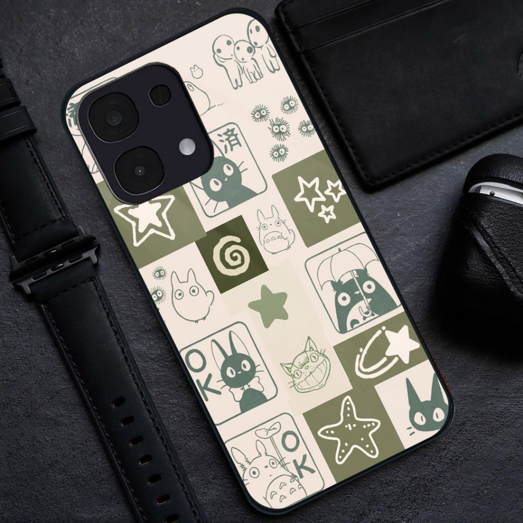 HP Softcase Glass Oppo A6 Pro [BSG-43] - เคสโทรศัพท์ Oppo A6 Pro ล่าสุด - เคสกระจกอะคริลิค Oppo A6 P