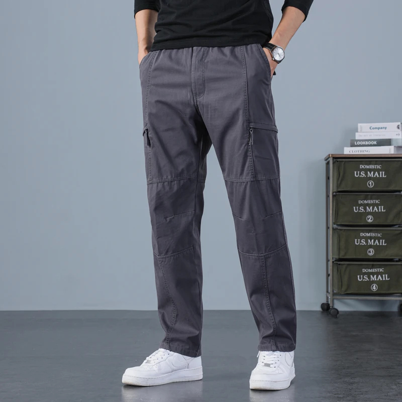 UrbanRush Tomsso Loose Parachute Tracking Casual Cargo Pants