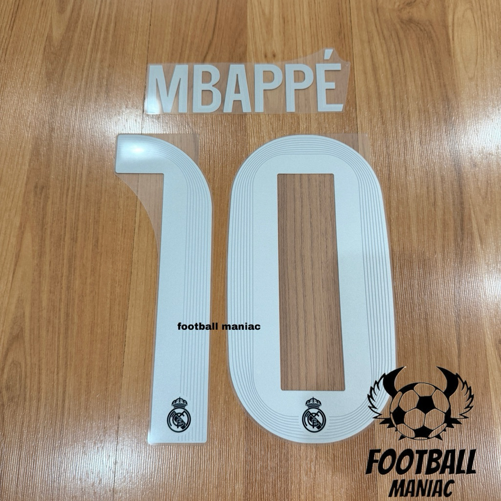 Nameset Original Real Madrid Away 2025/2026 Mbappe 10