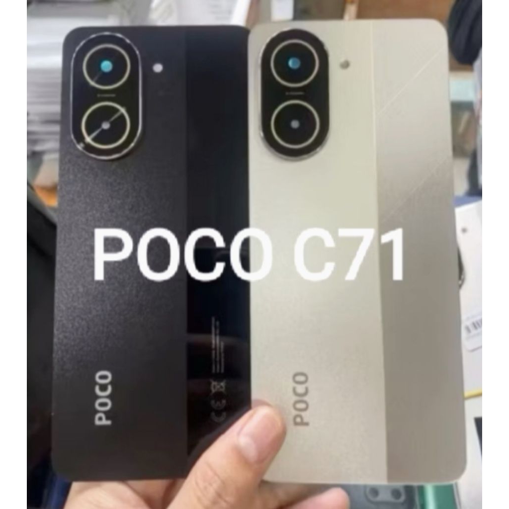 Backdoor Xiaomi Poco C71 - Backcover Poco c71 Backcasing Poco c71