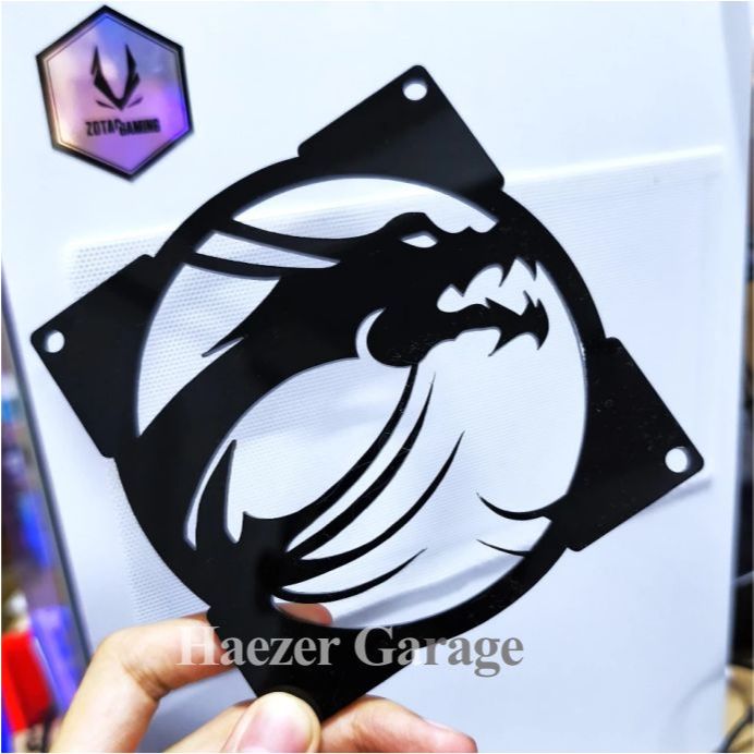 MSI Dragon Center Fan Grill 120 มม. 12 ซม. อุปกรณ์เสริมคอมพิวเตอร์สําหรับเล่นเกมพีซี - H3D