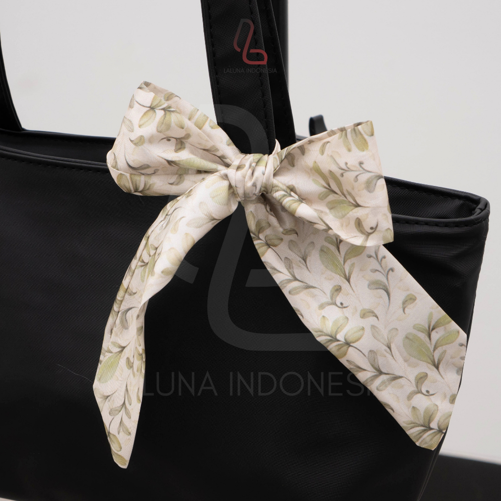 Laluna Scarf Womens Bag Premium Scarf Bandana Satin Womens Neck Scarf Hair Tie Bandana - SS SM