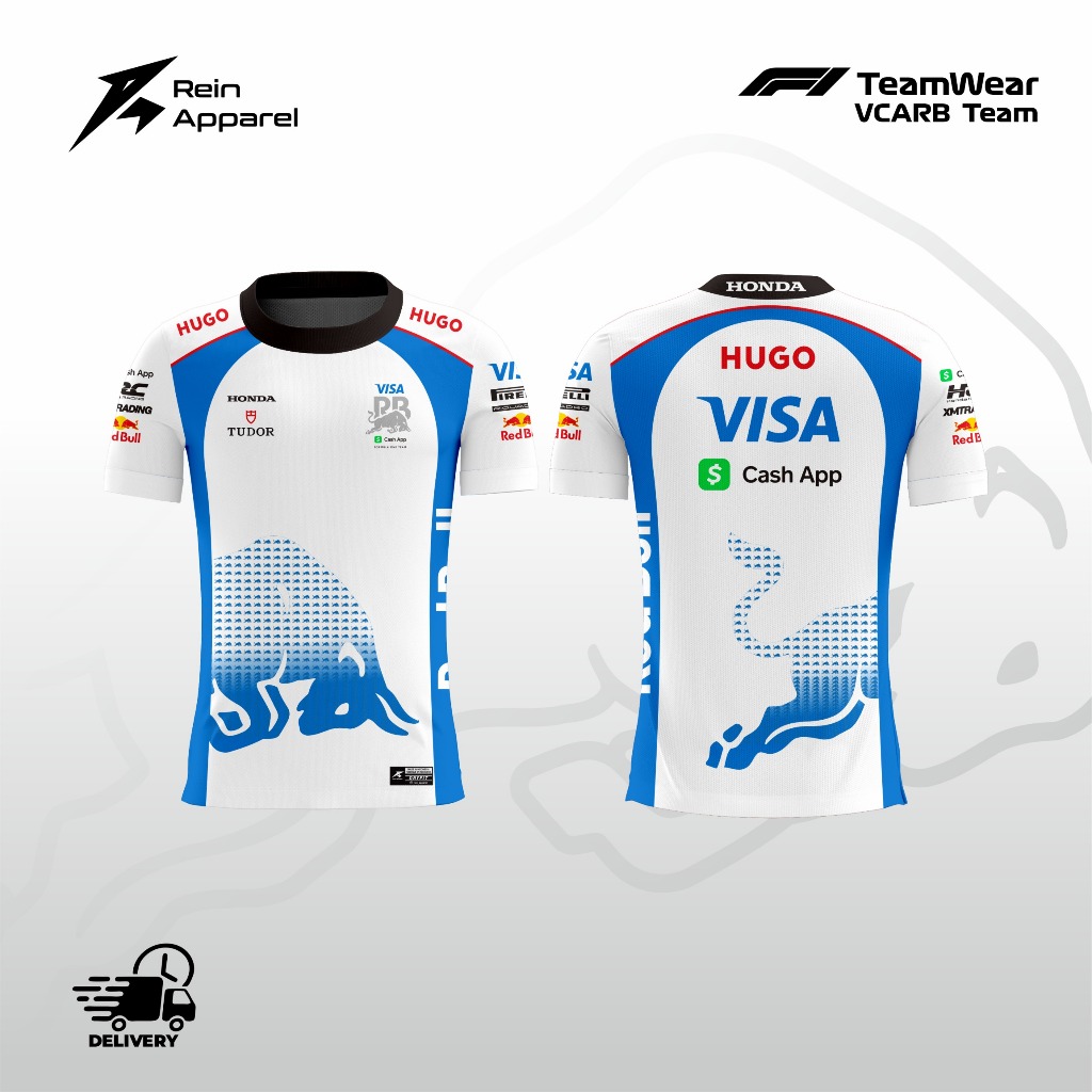ล่าสุด F1 VCARB Team Formula Milano Fullprinting Jersey