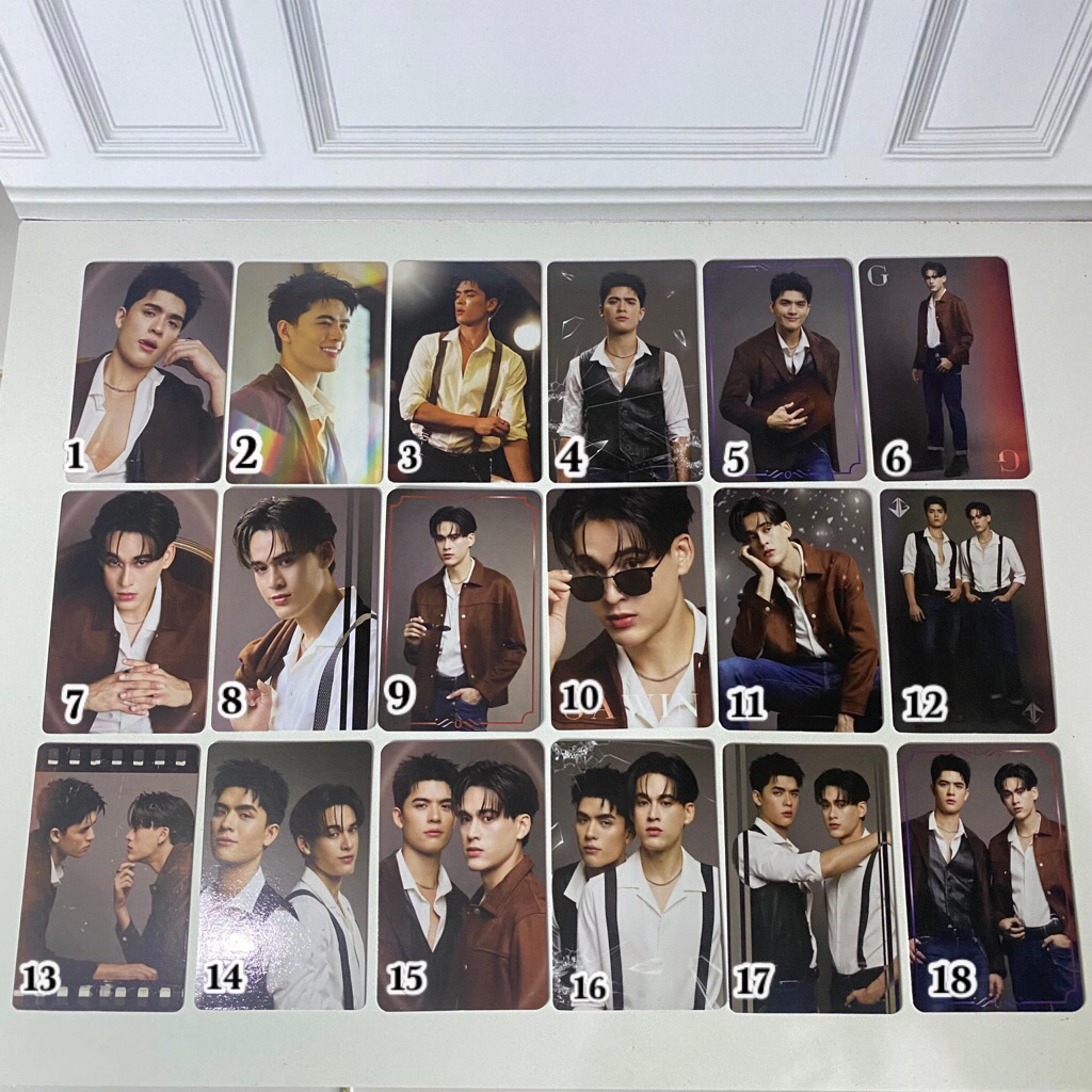 การ์ดสะสม Joss Gawin Invincible Fancon Photocard JossGawin Gmmtv อย่างเป็นทางการ Joss Wire Gawin Cas