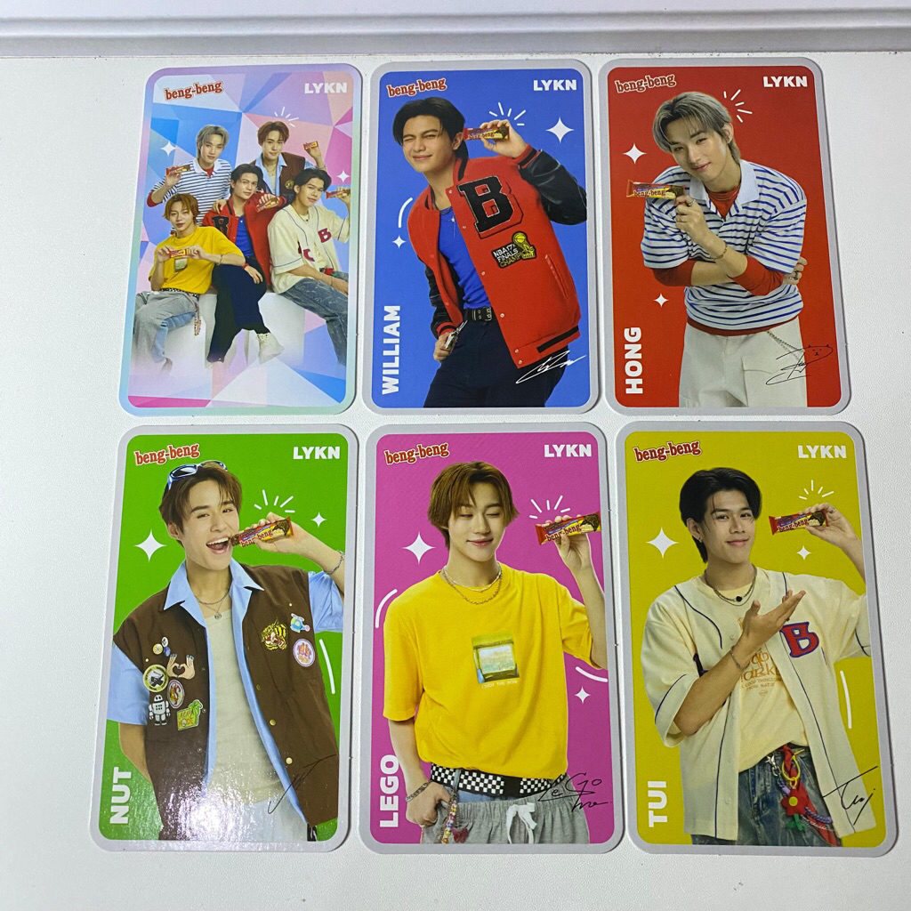 โปสการ์ด Lykn Official x BengBeng Pc william hong nut tui lego lykn beng thailand