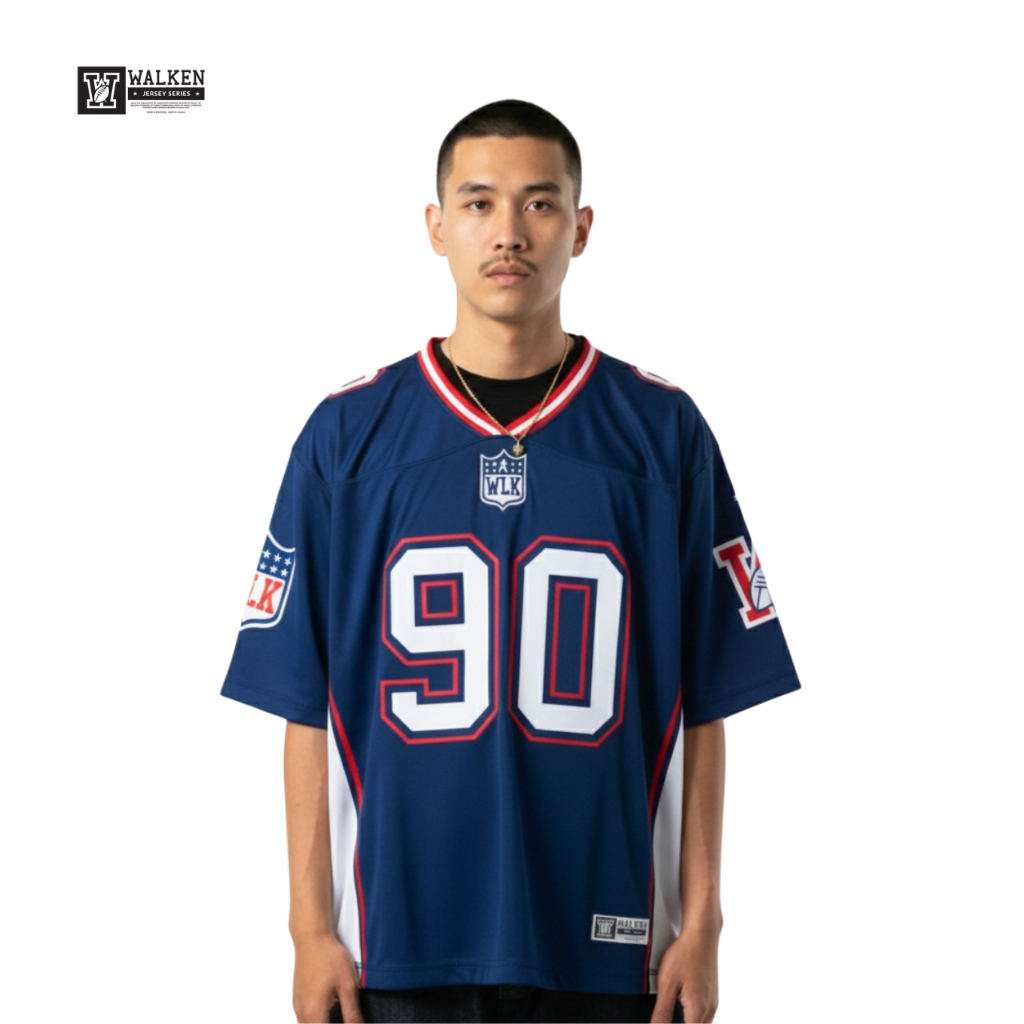 Walken - เสื้อแข่งโอเวอร์ไซส์ Patriots